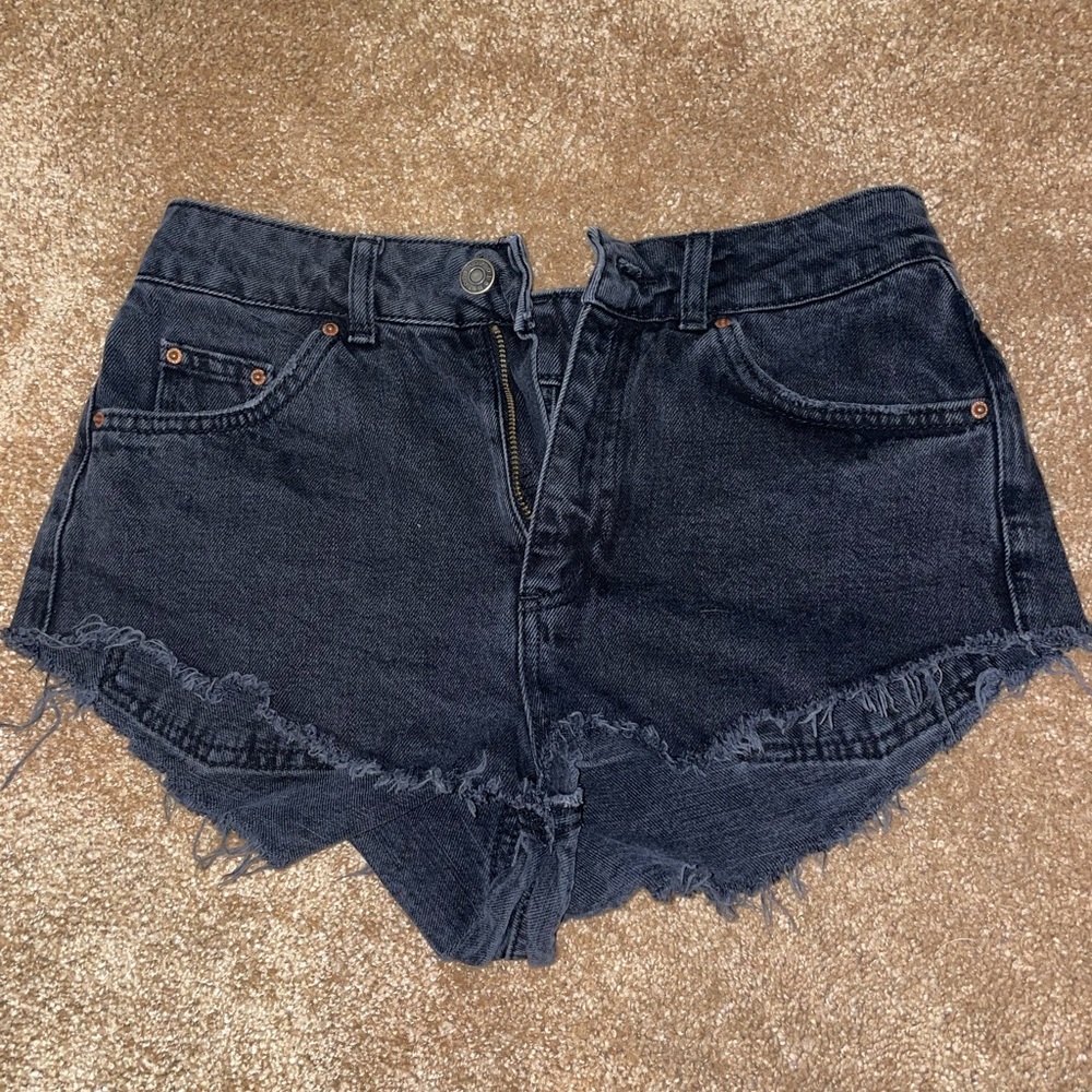Topshop Black Shorts